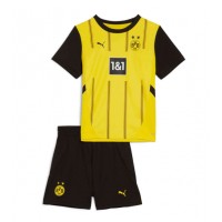 Borussia Dortmund Hjemmedraktsett Barn 2024-25 Kortermet (+ Korte bukser)